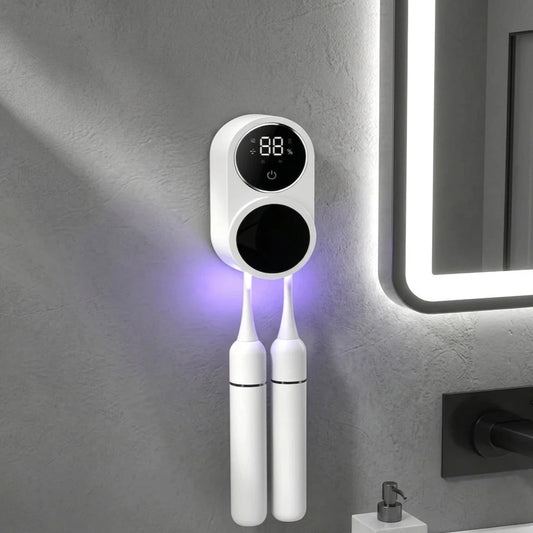 UV Zahnbürsten Sterilisator – Hygienische UV-C Reinigung für Zahnbürsten (Reise & Zuhause)