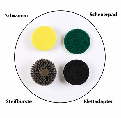 Elektrische Reinigungsbürste – Kabelloser Power Scrubber