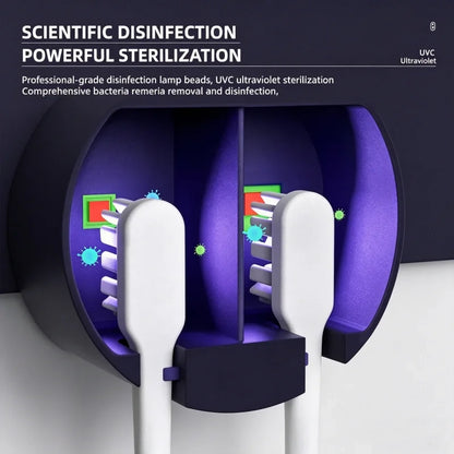 UV Zahnbürsten Sterilisator – Hygienische UV-C Reinigung für Zahnbürsten (Reise & Zuhause)